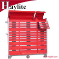 Steel 72 inch Trolley Tool Cabinet with 33 Drawers from Haylite